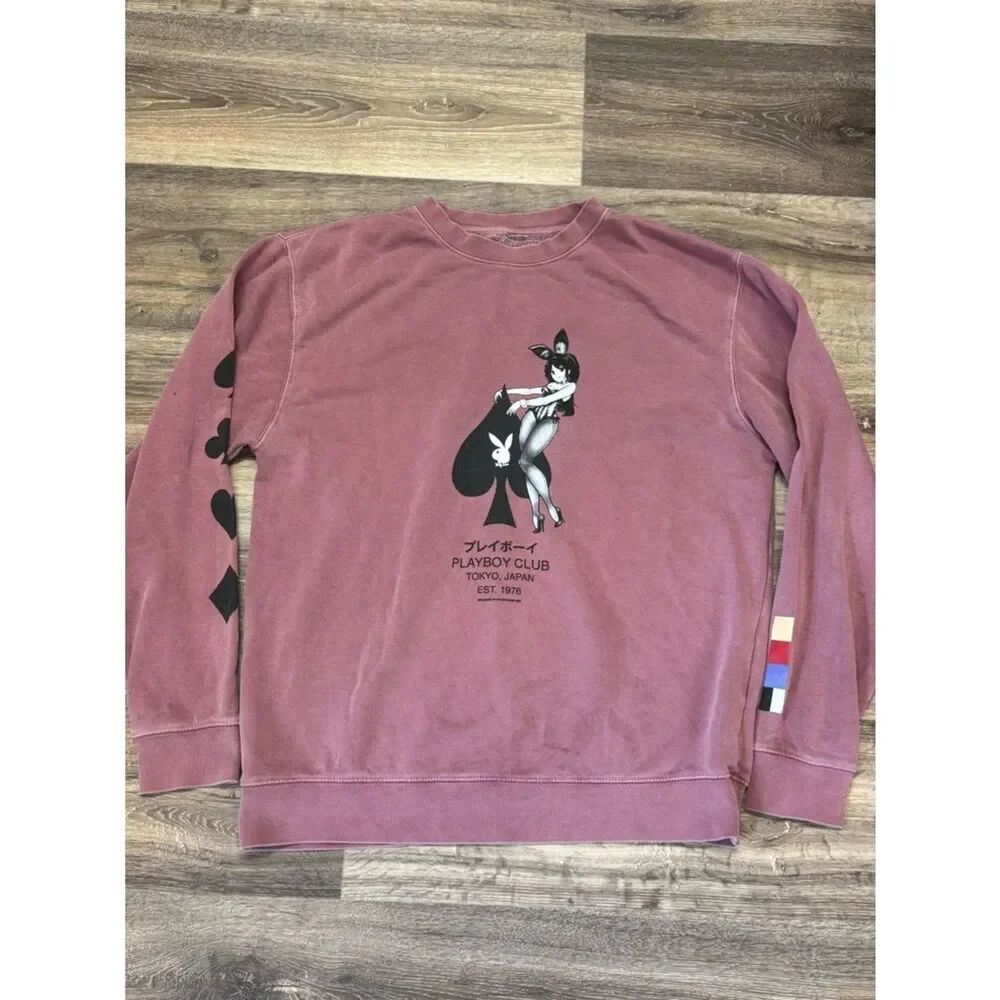 Playboy Ace Of Spades Sweatshirt Men’s Large